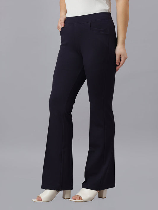 PRESENCE PLUS SIZE FLARED PANTS