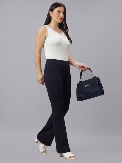 PRESENCE PLUS SIZE FLARED PANTS