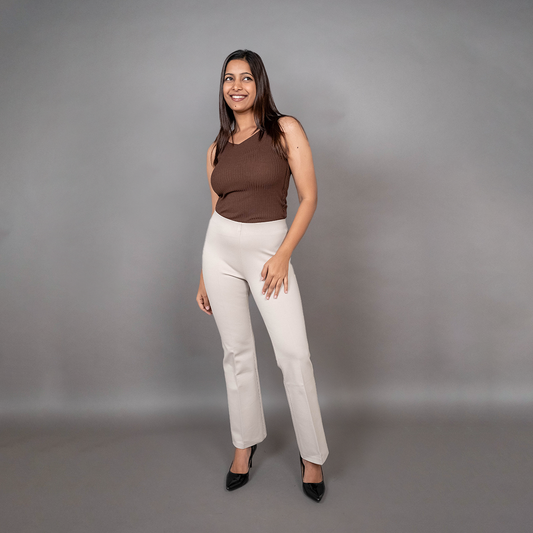 PRESENCE PLUS SIZE BELL BOTTOM PANTS
