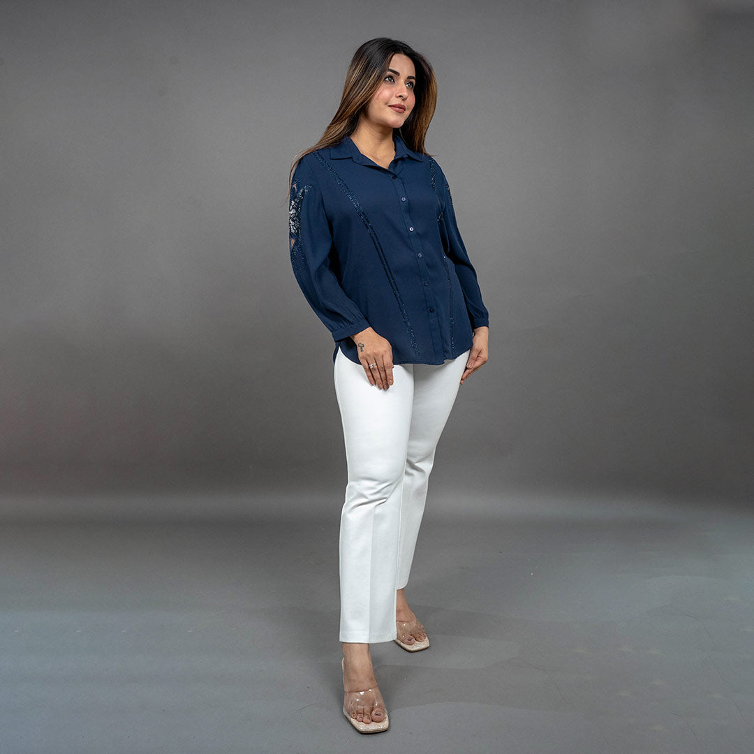 PRESENCE PARTY WEAR SHIRT