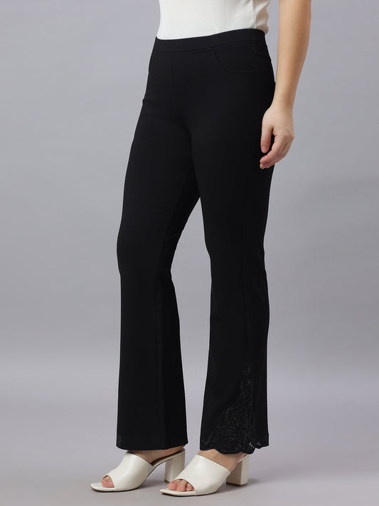 PRESENCE PLUS SIZE BELL BOTTOM PANTS