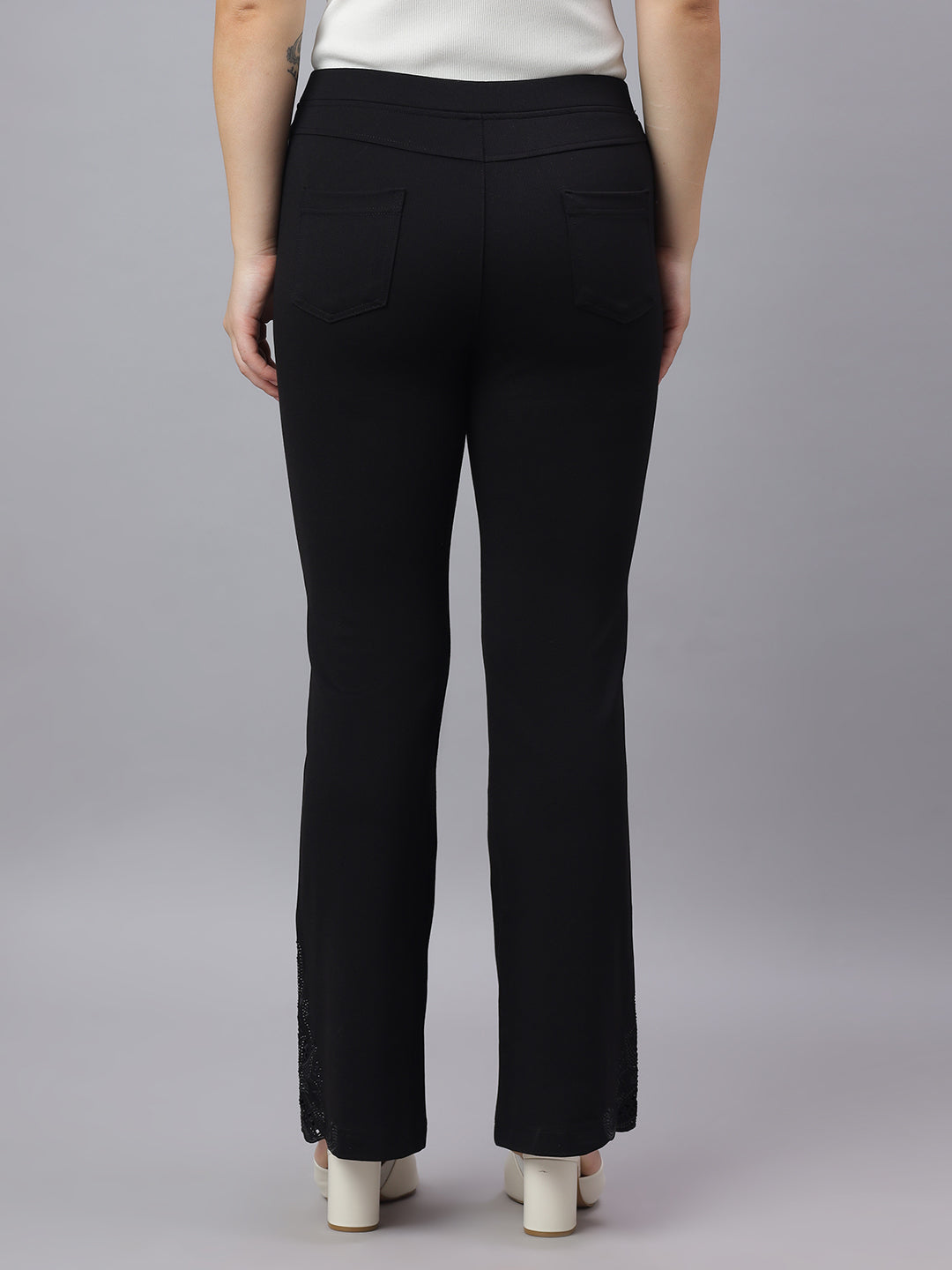 PRESENCE PLUS SIZE BELL BOTTOM PANTS