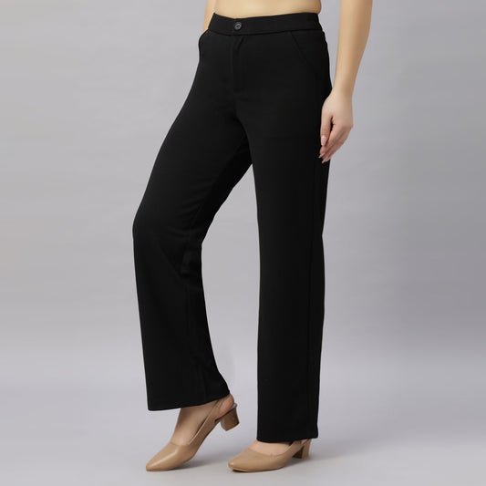 PRESENCE PLUS SIZE WIDE LEG PANTS
