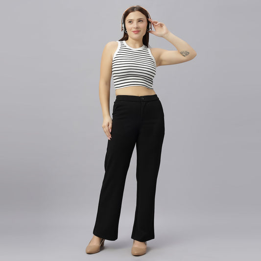 PRESENCE PLUS SIZE WIDE LEG PANTS